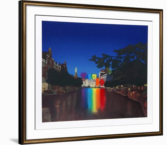Amsterdam Rainbow-Antonio Peticov-Framed Limited Edition