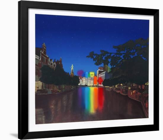 Amsterdam Rainbow-Antonio Peticov-Framed Limited Edition