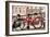 Amsterdam Red Bicycle-Erin Berzel-Framed Photographic Print