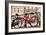 Amsterdam Red Bicycle-Erin Berzel-Framed Photographic Print