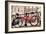 Amsterdam Red Bicycle-Erin Berzel-Framed Photographic Print