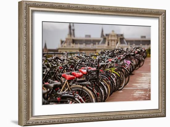 Amsterdam's Fietsflat V-Erin Berzel-Framed Photographic Print