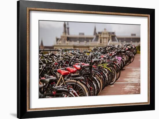 Amsterdam's Fietsflat V-Erin Berzel-Framed Photographic Print