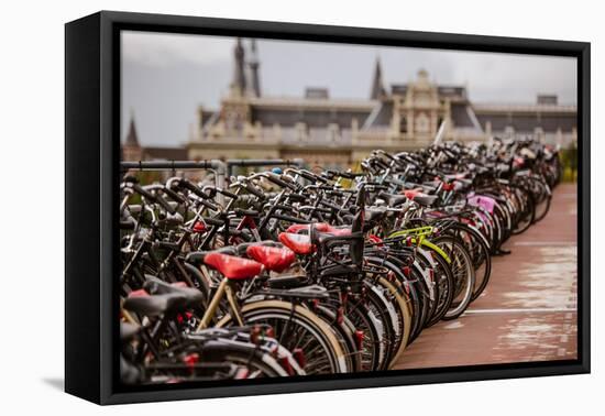 Amsterdam's Fietsflat V-Erin Berzel-Framed Premier Image Canvas