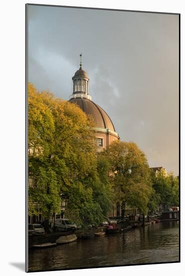 Amsterdam Singel Canal-Erin Berzel-Mounted Photographic Print
