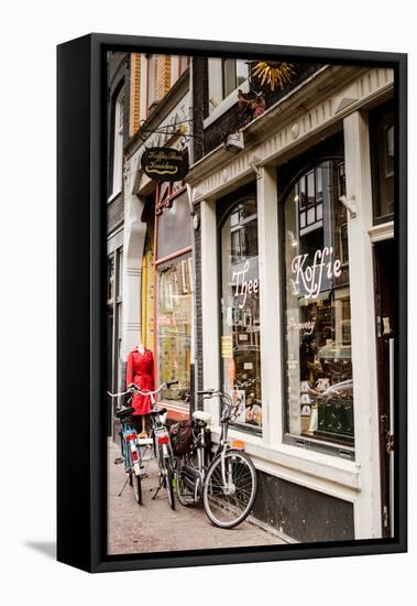Amsterdam Storefront-Erin Berzel-Framed Premier Image Canvas