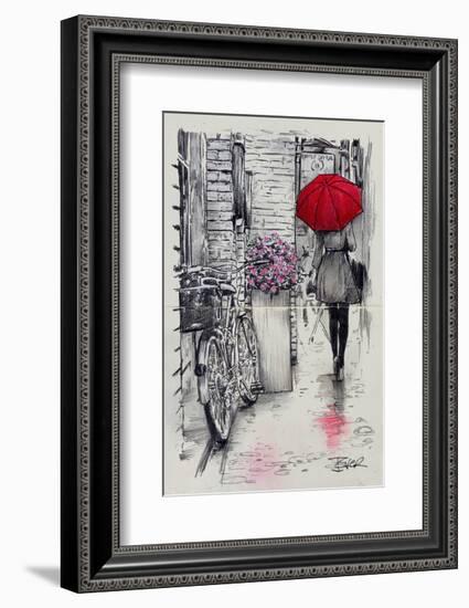 Amsterdam Walk-Loui Jover-Framed Art Print