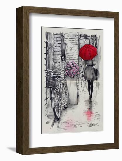 Amsterdam Walk-Loui Jover-Framed Art Print