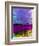 Amsterdam Watercolor Skyline-NaxArt-Framed Art Print