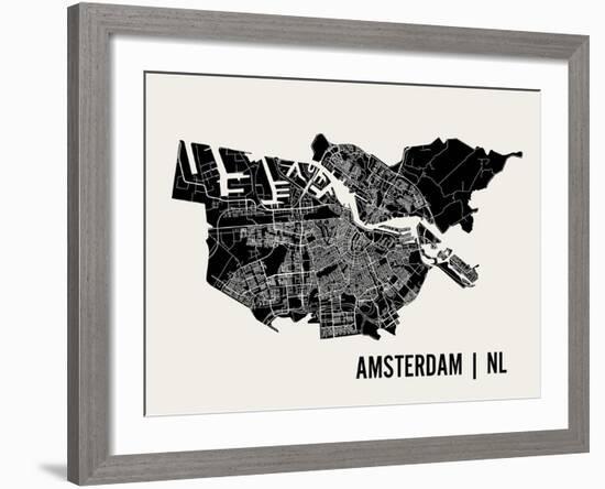 Amsterdam-Mr City Printing-Framed Art Print