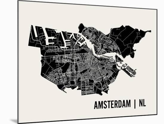 Amsterdam-Mr City Printing-Mounted Art Print