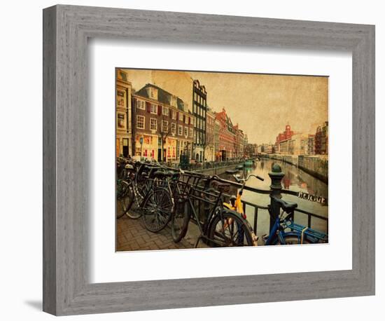 Amsterdam-A_nella-Framed Art Print