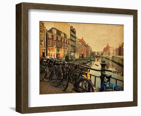 Amsterdam-A_nella-Framed Art Print