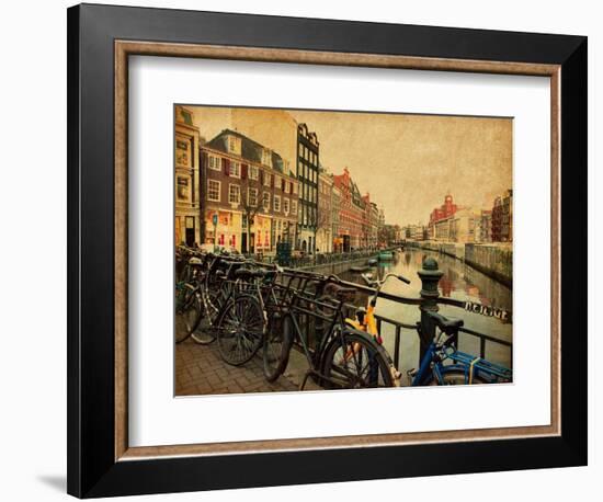 Amsterdam-A_nella-Framed Art Print