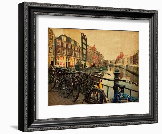 Amsterdam-A_nella-Framed Art Print