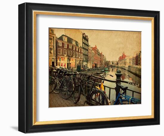 Amsterdam-A_nella-Framed Art Print