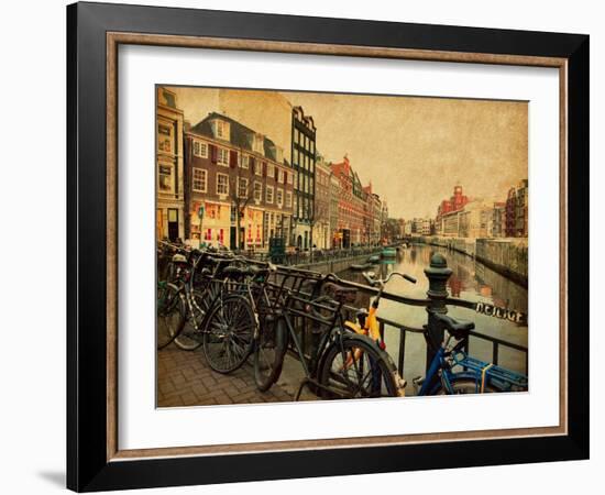 Amsterdam-A_nella-Framed Art Print