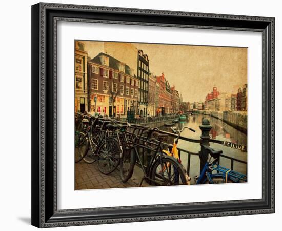 Amsterdam-A_nella-Framed Art Print