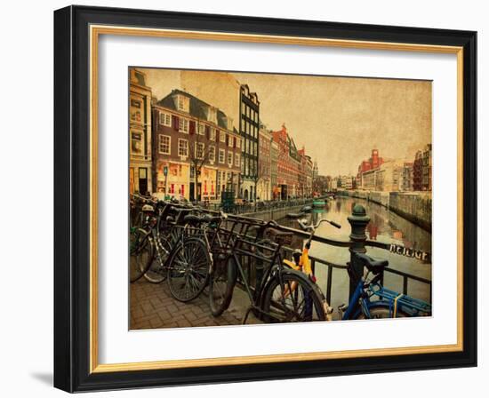 Amsterdam-A_nella-Framed Art Print