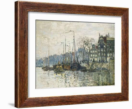 Amsterdam-Claude Monet-Framed Giclee Print