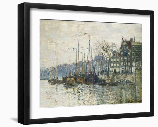 Amsterdam-Claude Monet-Framed Giclee Print