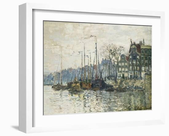 Amsterdam-Claude Monet-Framed Giclee Print