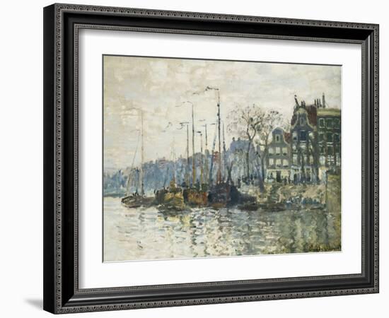 Amsterdam-Claude Monet-Framed Giclee Print