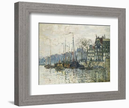 Amsterdam-Claude Monet-Framed Giclee Print