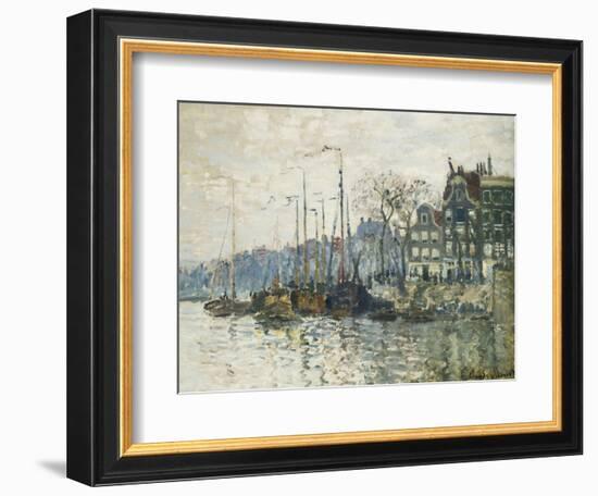 Amsterdam-Claude Monet-Framed Giclee Print