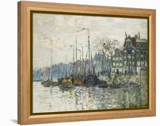 Amsterdam-Claude Monet-Framed Premier Image Canvas