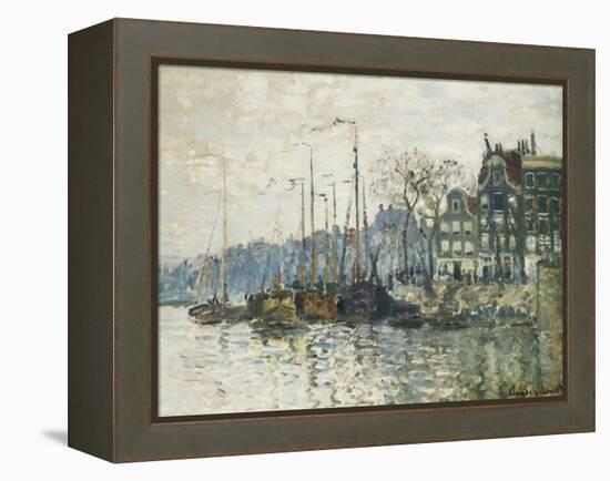 Amsterdam-Claude Monet-Framed Premier Image Canvas