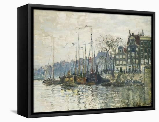 Amsterdam-Claude Monet-Framed Premier Image Canvas