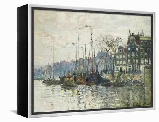 Amsterdam-Claude Monet-Framed Premier Image Canvas