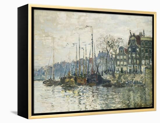 Amsterdam-Claude Monet-Framed Premier Image Canvas