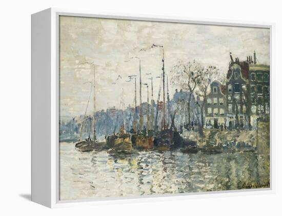 Amsterdam-Claude Monet-Framed Premier Image Canvas