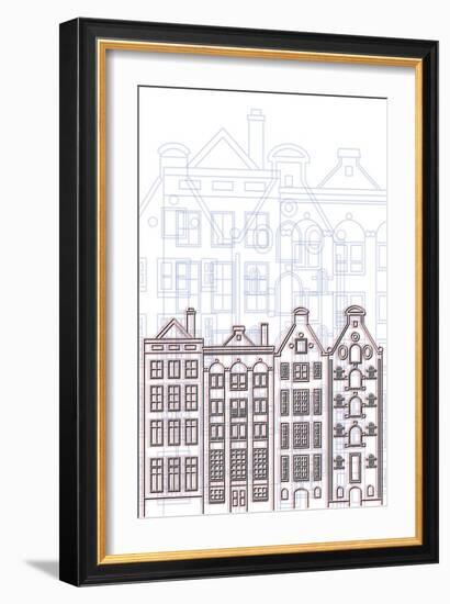 Amsterdam-Cristian Mielu-Framed Art Print