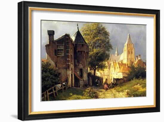 Amsterdam-Willem Koekkoek-Framed Giclee Print