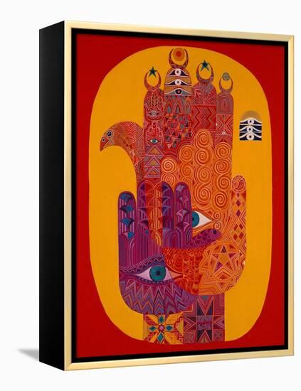 Amulets, 1992-Laila Shawa-Framed Premier Image Canvas