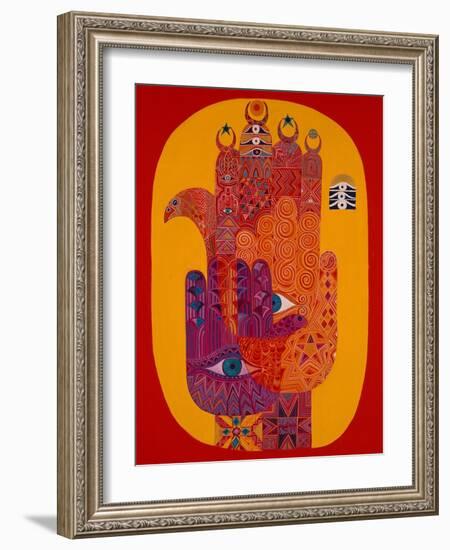 Amulets, 1992-Laila Shawa-Framed Giclee Print