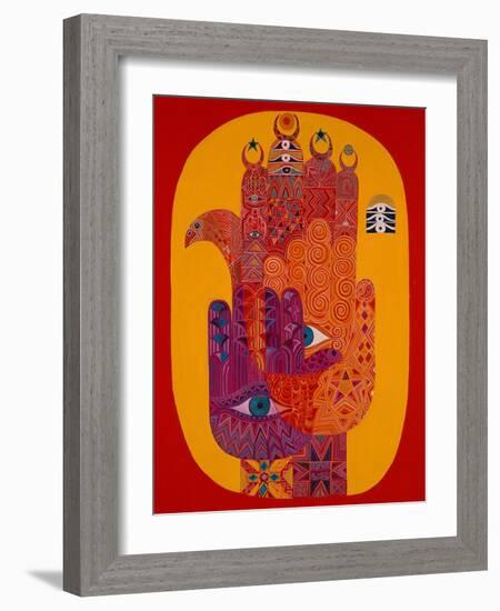 Amulets, 1992-Laila Shawa-Framed Giclee Print