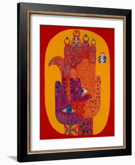 Amulets, 1992-Laila Shawa-Framed Giclee Print