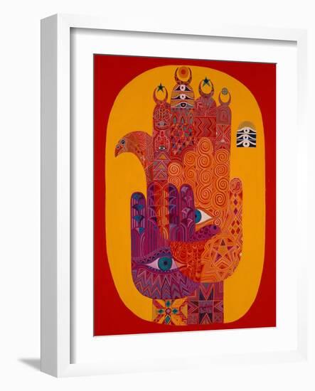 Amulets, 1992-Laila Shawa-Framed Giclee Print