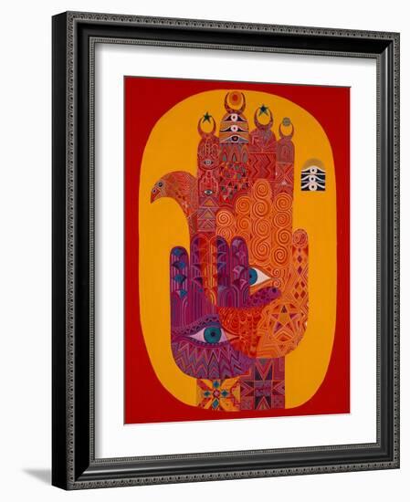 Amulets, 1992-Laila Shawa-Framed Giclee Print