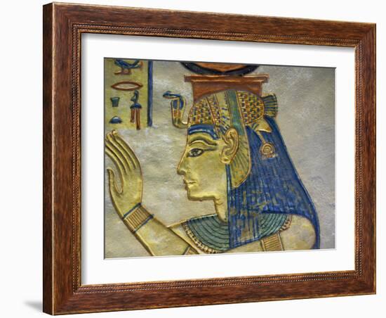 Amun Her Khepeshef Tomb, West Bank of the River Nile, Thebes, UNESCO World Heritage Site, Egypt, No-Tuul-Framed Photographic Print