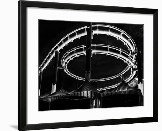 Amusement Park after Dark-Jason Moskowitz-Framed Photographic Print