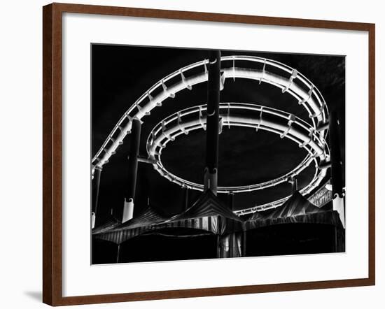 Amusement Park after Dark-Jason Moskowitz-Framed Photographic Print