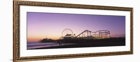 Amusement Park Santa Monica Ca, USA-null-Framed Photographic Print