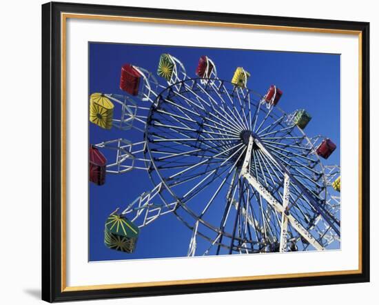 Amusement Ride at the Washington State Fair in Puyallup, Washington, USA-Merrill Images-Framed Photographic Print