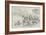 Amusements of Our Sailors at Suez, Donkey Polo-Alfred Courbould-Framed Giclee Print