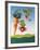 Amusing Carrot and Radish Figures-Ulrich Kerth-Framed Photographic Print